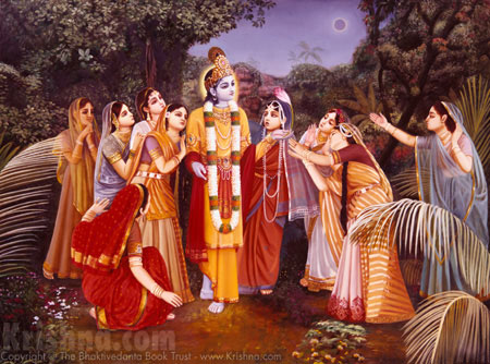Krishna and the Gopis and Kurukshetra
