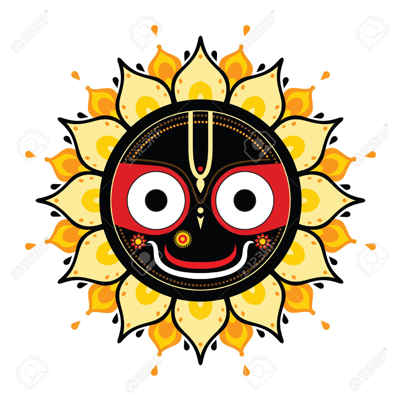 29426139-Jagannath-Indian-God-of-the-Universe-Lord-Jagannatha--Stock-Vector