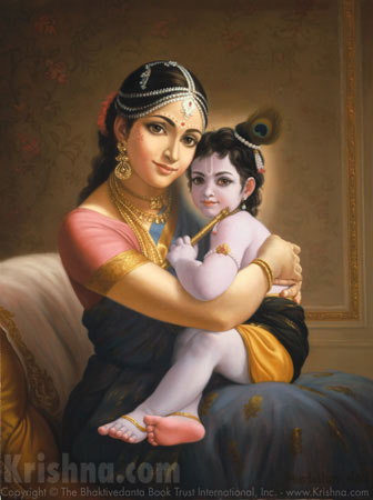 Krishna And Mother Yasoda