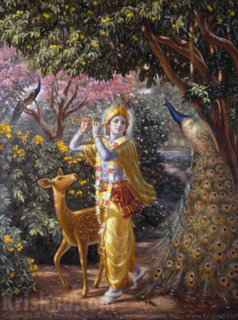 Lord Krishna, The Object of Meditation