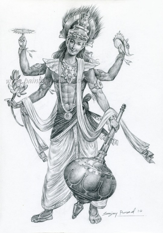 Featured image of post Lord Vishnu Drawing Lord vishnu images high resolution