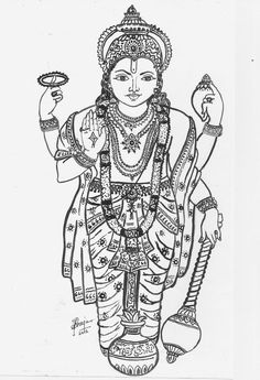 Featured image of post Simple Lord Vishnu Drawing See more ideas about lord vishnu vishnu incarnation vishnu
