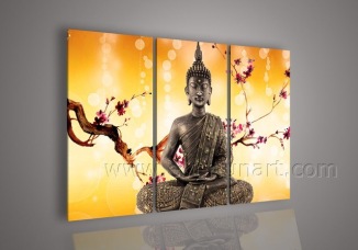Free-Shipping-Framed-Handmade-Modern-Abstract-Art-Buddha-Oil-Painting-On-Canvas.jpg_640x640