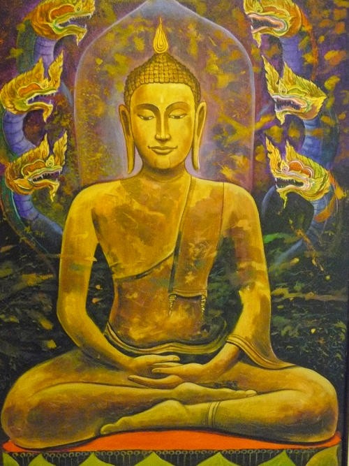 Painting-of-Buddha